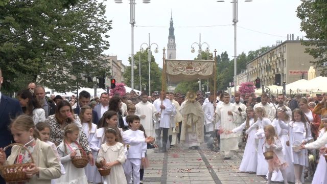 Boże Ciało w Częstochowie 2025