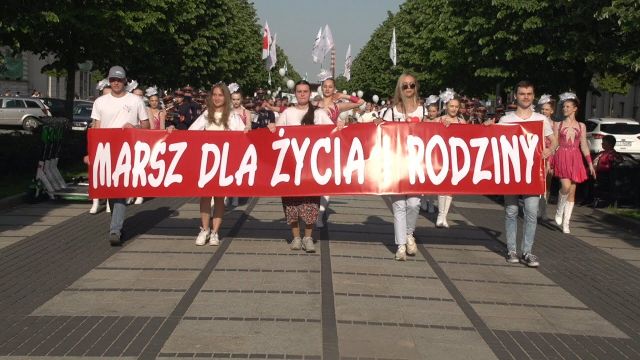 Marsz dla życia w Częstochowie